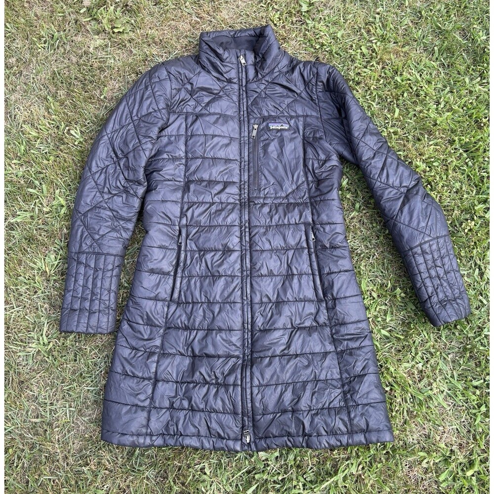 Patagonia Women's Radalie Parka Puffer Black Size XS Extra Small Outerwear